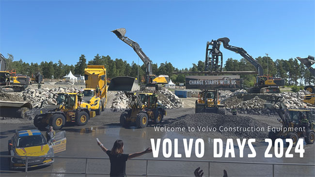 Volvo Days 2024 | 沃爾沃建築設備向全球客戶...